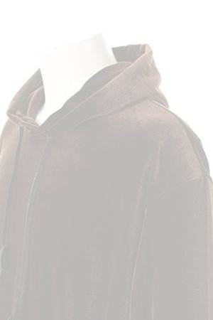 画像4:  {SOLD} DIET BUTCHER SLIM SKIN ダイエットブッチャー スリムスキン Velor hooded sweat shirt{-AFA}
