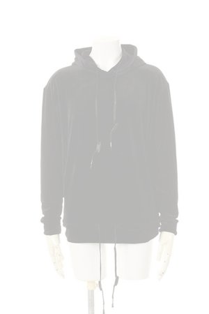 画像1:  {SOLD} DIET BUTCHER SLIM SKIN ダイエットブッチャー スリムスキン Velor hooded sweat shirt{-AFA}