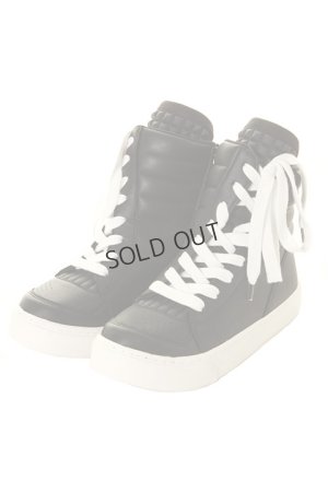 画像1: {SOLD}DIET BUTCHER SLIM SKIN ダイエットブッチャー スリムスキン Twisted sneaker "TILT-Leather"{-AFA}