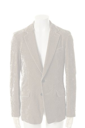 画像1:  {SOLD} DIET BUTCHER SLIM SKIN ダイエットブッチャー スリムスキン Crash velvet Tailerd Jacket{-AFA}