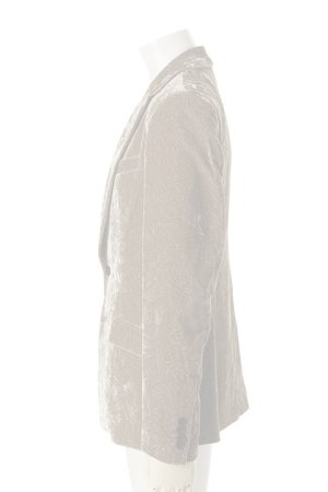 画像3:  {SOLD} DIET BUTCHER SLIM SKIN ダイエットブッチャー スリムスキン Crash velvet Tailerd Jacket{-AFA}