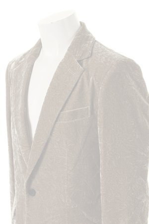 画像4:  {SOLD} DIET BUTCHER SLIM SKIN ダイエットブッチャー スリムスキン Crash velvet Tailerd Jacket{-AFA}