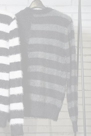 画像2:  {SOLD} DIET BUTCHER SLIM SKIN ダイエットブッチャー スリムスキン Shaggy asymmetry pullover knit{-AFA}