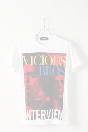 画像1:   DSQUARED2 ディースクエアード T-SHIRTS{-AIS}