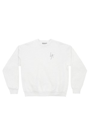 画像1:   LOCAL AUTHORITY ローカルオーソリティ LA SLASH CREW NECK FLEECE{-BDA}
