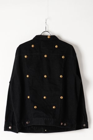 画像5: DENIM DOCTORS デニムドクターズ BIG NAIL STUDS OG DENIM JACKET - FULL STUDS{-BEA}
