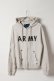 画像1: DENIM DOCTORS デニムドクターズ US ARMY BIG NAIL STUDS ZIP HOODIE{-BEA} (1)