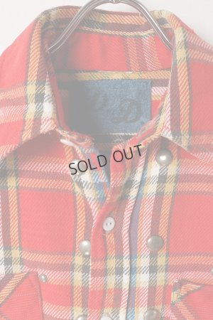 画像6: {SOLD}DENIM DOCTORS デニムドクターズ FLANNEL CK STUDS - FULL STUDS T-1{-BEA}