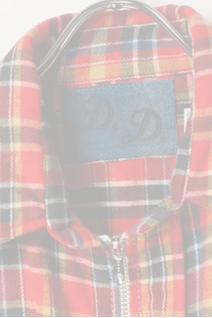 画像2:  {SOLD} DENIM DOCTORS デニムドクターズ POCKET STUDS ZIP UP FLANNEL SHIRTS JACKET T-5{-BEA}
