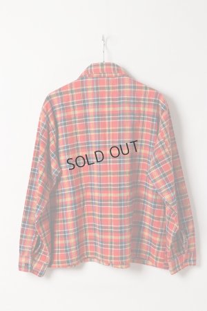 画像5: DENIM DOCTORS デニムドクターズ POCKET STUDS ZIP UP FLANNEL SHIRTS JACKET T-5{-BEA}