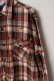 画像3: DENIM DOCTORS デニムドクターズ BIG NAIL STUDS FLANNEL SHIRTS - BODY STUDS T-6{-BEA} (3)