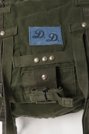 画像2: DENIM DOCTORS デニムドクターズ 2WAY MILITARY STUDS BAGPACK{-BEA}