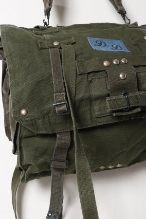 画像3: DENIM DOCTORS デニムドクターズ 2WAY MILITARY STUDS BAGPACK{-BEA}