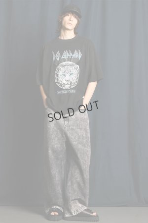 画像2: {SOLD}MA LABEL BY MAISON SPECIAL DEF LEPPARD Prime-Over Crew Neck T-Shirt #2{-BEA}{E-}