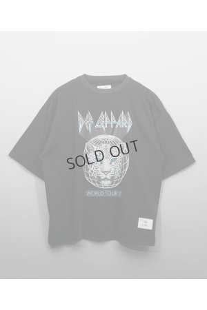 画像3: {SOLD}MA LABEL BY MAISON SPECIAL DEF LEPPARD Prime-Over Crew Neck T-Shirt #2{-BEA}{E-}