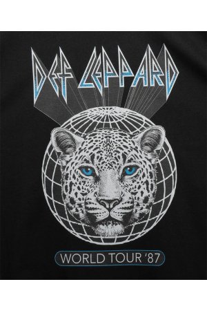 画像4: MA LABEL BY MAISON SPECIAL DEF LEPPARD Prime-Over Crew Neck T-Shirt #2{-BEA}