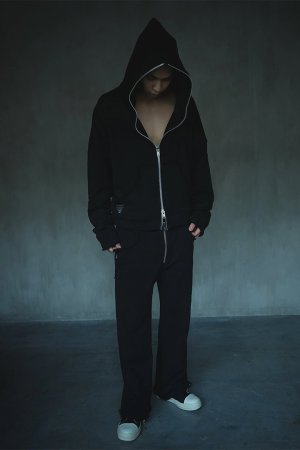 画像4: MAISON CASANOVA メゾンカサノバ Cropped Hoodie DIABLO{E-}{-BFA}
