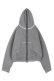 画像1: MAISON CASANOVA メゾンカサノバ Cropped Hoodie DIABLO{E-}{-BFA} (1)