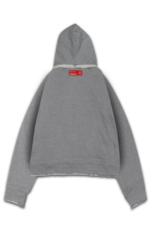画像2: MAISON CASANOVA メゾンカサノバ Cropped Hoodie DIABLO{E-}{-BFA}