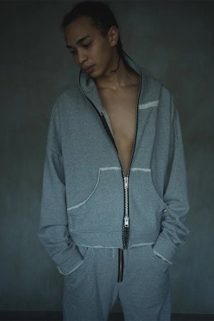 画像4: MAISON CASANOVA メゾンカサノバ Cropped Hoodie DIABLO{E-}{-BFA}