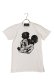 画像1: {SOLD}DOMREBEL ドムレーベル DOGFACE T-SHIRT ブラックスワロフスキー{-AHS} (1)