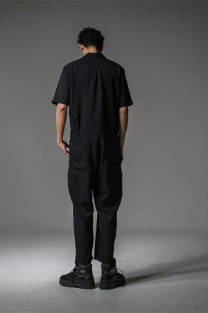 画像3:  ★先行予約商品★  DELAY ディレイ rage twill half all in one{-BFS}