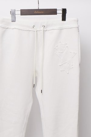 画像3: 【周年記念 24%OFF ｜41,800円→31,768円】 daboro ダボロ 3 STAR sweat pants{-AHA}