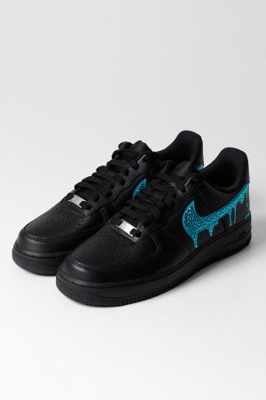 画像1: STuREET スチュリート AF1 LOW BLK DROP BLACK/BLUE ZIRCON