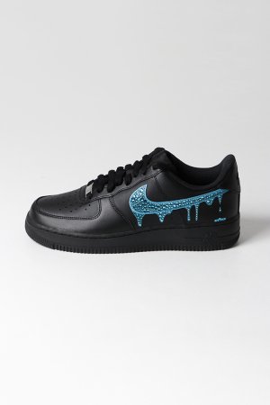 画像3: STuREET スチュリート AF1 LOW BLK DROP BLACK/BLUE ZIRCON