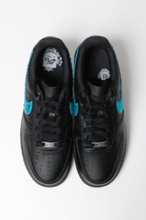 画像9: STuREET スチュリート AF1 LOW BLK DROP BLACK/BLUE ZIRCON