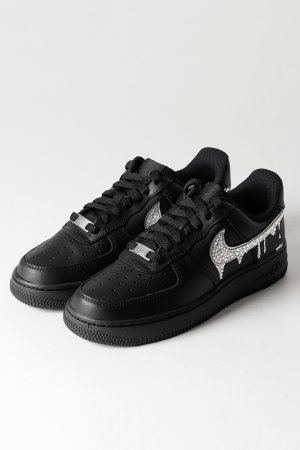 画像1: STuREET スチュリート AF1 LOW BLK DROP CRYSTAL