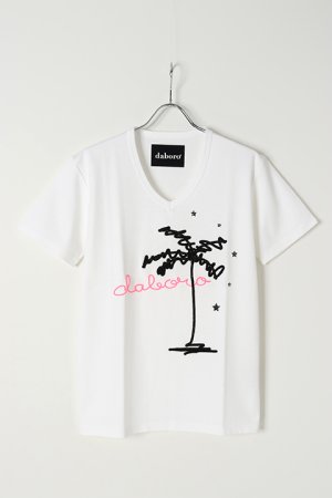 画像1: daboro ダボロ palm tree TEE{-AHS}