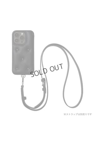 画像3: DEMIU デミュウ BALLON CINQ/iPhone14Pro/ブラック×ブラックスタッズ{DU-BAC14BZ}