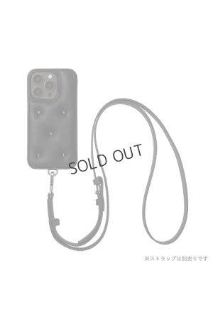 画像3: DEMIU デミュウ BALLON CINQ/iPhone15Pro/ブラック×ブラックスタッズ{DU-BAC18BZ}