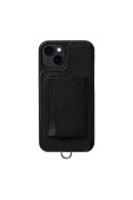 DEMIU デミュウ POCHE/iPhone15/ブラック{DU-PCE16BK}