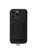 DEMIU デミュウ POCHE/iPhone15ProMax/ブラック{DU-PCE19BK}