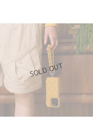 画像5: {※取り寄せ不可}DEMIU デミュウ Hand STRAP Rectangle/サフラン{-BEA}