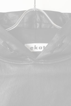 画像2:   ekat エカット(UNISEX) SOFT ECO LEATHER HOODIE{-BEA}