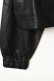 画像3: ekat エカット(UNISEX) SOFT ECO LEATHER HOODIE{-BEA} (3)
