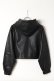 画像5: ekat エカット(UNISEX) SOFT ECO LEATHER HOODIE{-BEA} (5)