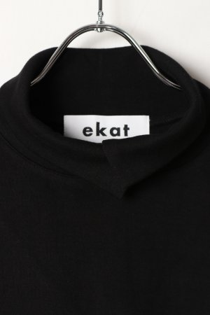 画像2: ekat エカット(UNISEX) HIGHENECK 2WAY TOPS{-BEA}