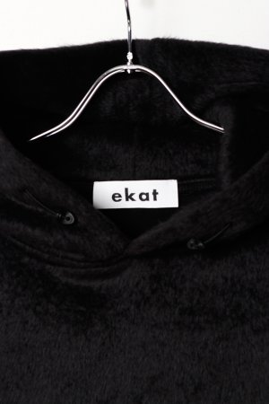 画像2: ekat エカット(UNISEX) SHAGGY HOODIE{-BEA}