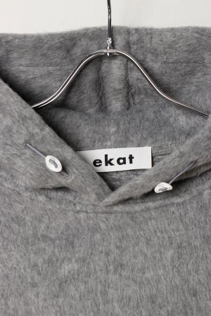 画像2: ekat エカット(UNISEX) SHAGGY HOODIE{-BEA}