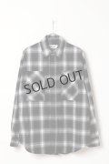 ekat エカット(UNISEX) PATCH POCKET CHECK SHIRT{-BEA}