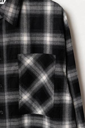 画像3: ekat エカット(UNISEX) PATCH POCKET CHECK SHIRT{-BEA}