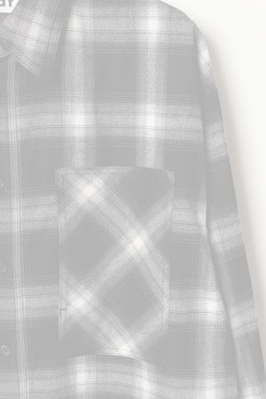画像3:  {SOLD} ekat エカット(UNISEX) PATCH POCKET CHECK SHIRT{-BEA}