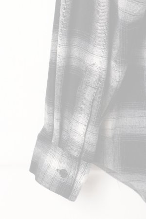 画像4:  {SOLD} ekat エカット(UNISEX) PATCH POCKET CHECK SHIRT{-BEA}