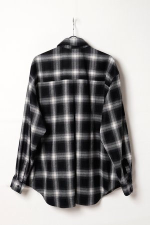 画像5: ekat エカット(UNISEX) PATCH POCKET CHECK SHIRT{-BEA}
