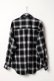 画像5: ekat エカット(UNISEX) PATCH POCKET CHECK SHIRT{-BEA} (5)