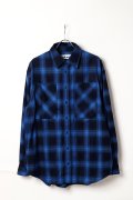 ekat エカット(UNISEX) PATCH POCKET CHECK SHIRT{-BEA}